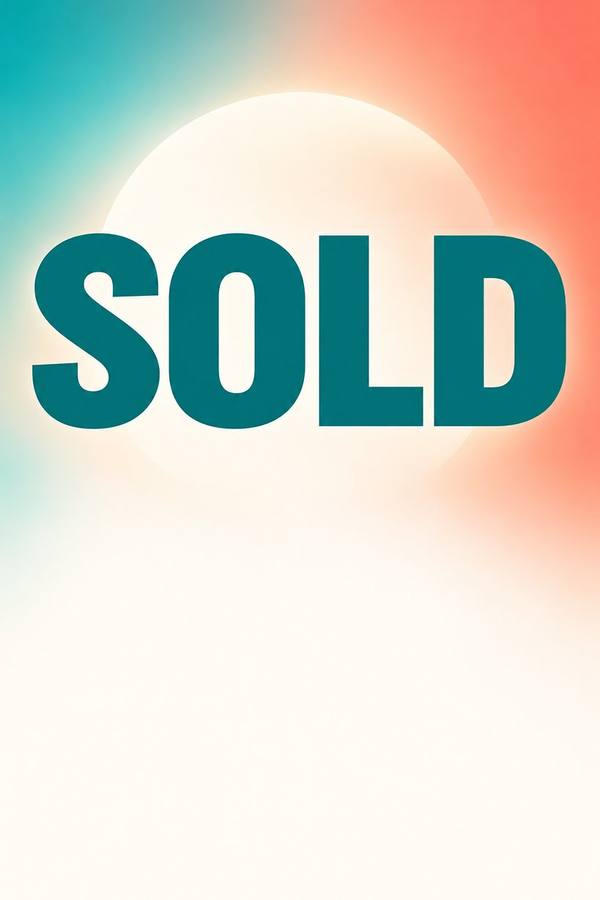 Sold sign, gradient