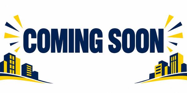 Coming Soon and Future Home Of banner, illustrated
