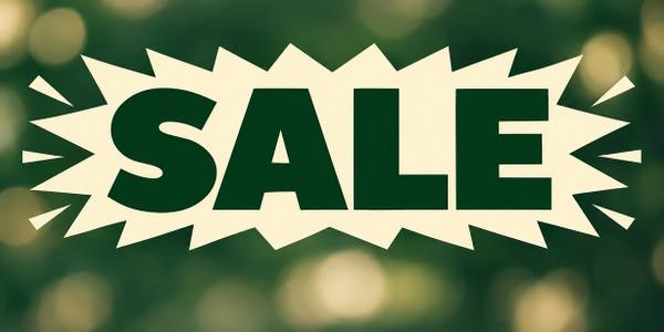 Sale and Clearance banner, photo