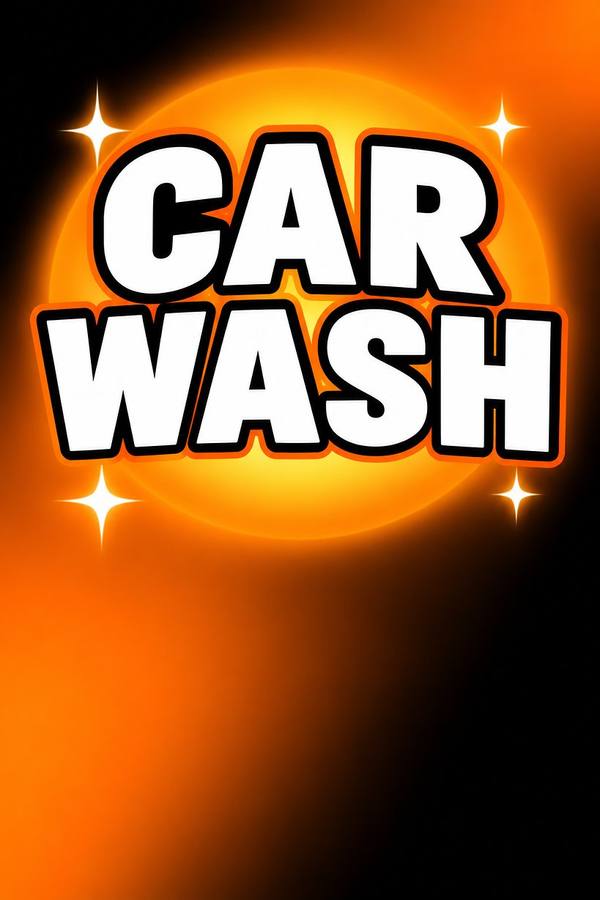 Fundraiser and Car Wash sign, gradient