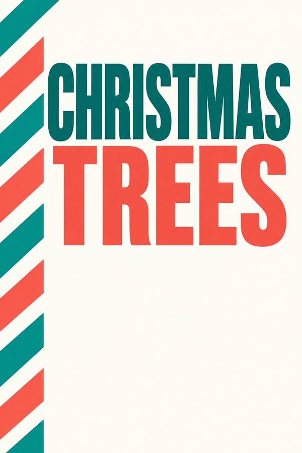 Pumpkin Patch and Christmas Trees sign, bold