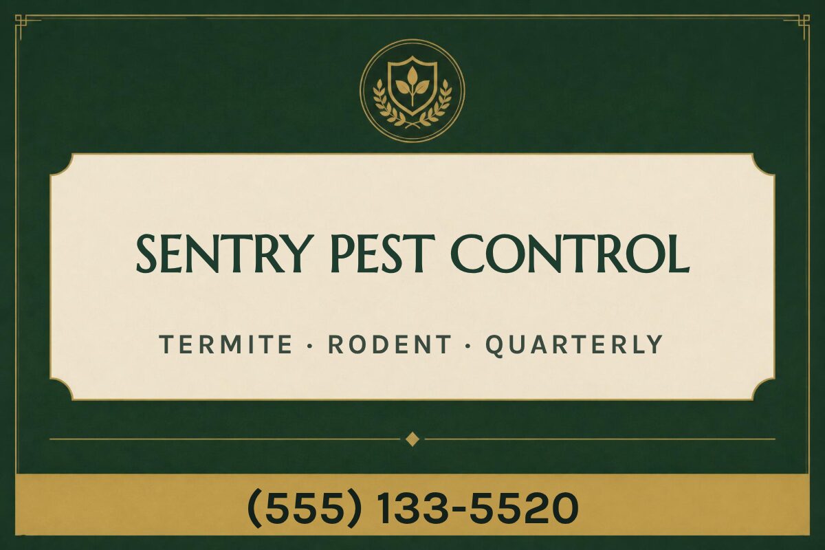 Pest Control: Shield Contractor yard sign template