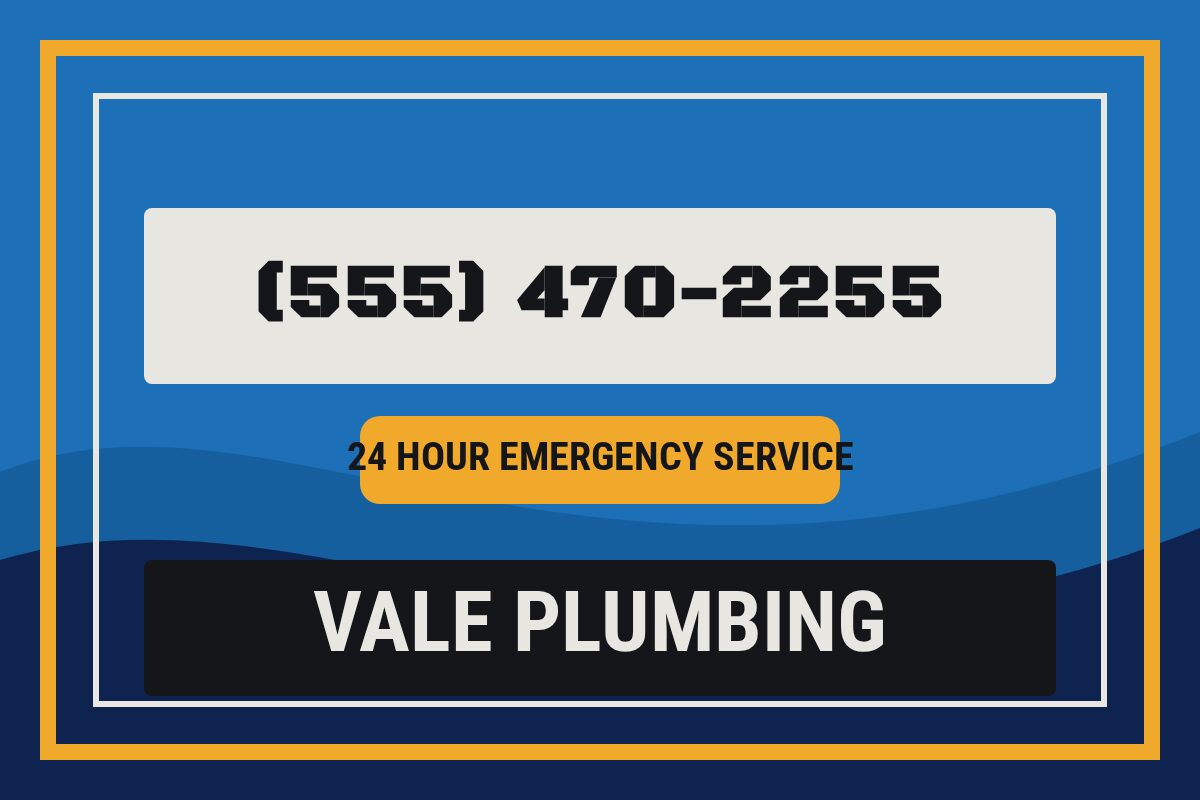 Plumbing: Water Wave Contractor yard sign template