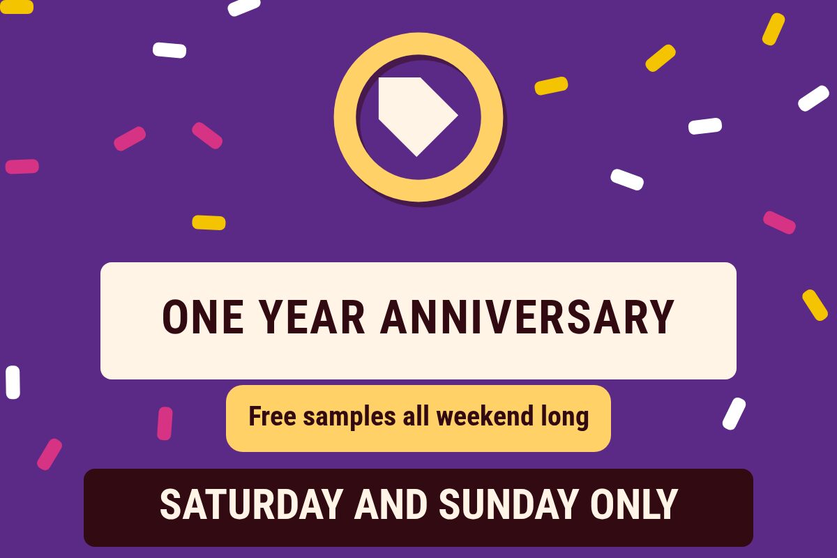 Confetti Celebration Grand Opening yard sign template