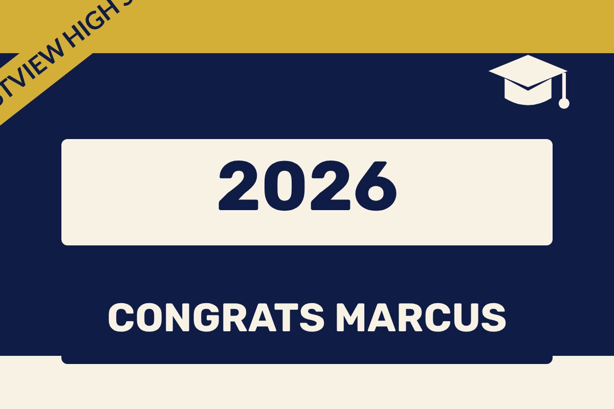 Class Of Big Year Graduation yard sign template