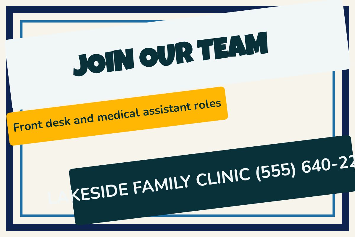 Join Our Team Now Hiring yard sign template