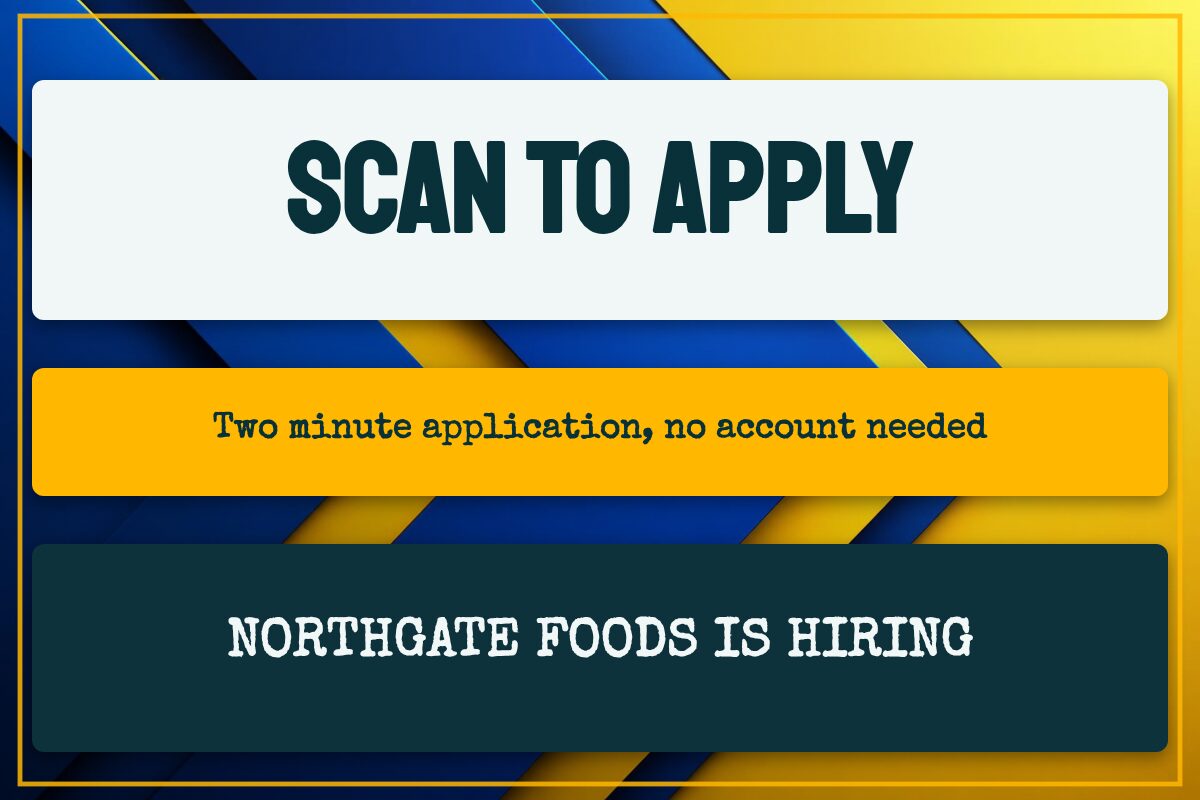 Scan To Apply Now Hiring yard sign template